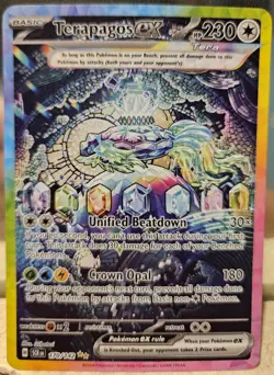 Terapagos ex 170/142 Special Illustration Rare. Pokemon Stellar Crown NM - Image 1