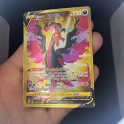 Pokemon TCG Galarian Moltres V (Secret) - SWSH09: Brilliant Stars 183/172 NM - Image 4