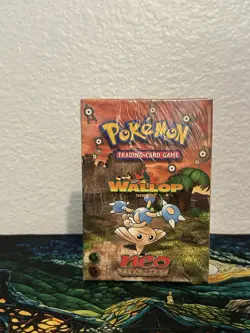 Pokemon TCG Wallop Theme Deck - Neo Genesis (2000) - Factory Sealed 742818062770 - Image 1