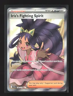 Pokemon SV09: Journey Together #180/159 Ultra Rare Iris's Fighting Spirit - Image 1