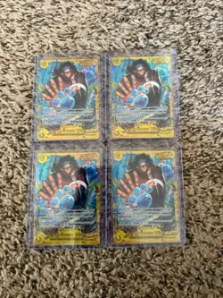 Bartholomew Kuma OP12-119 Legacy of the Master Foil ENGLISH PLAYSET - Image 1