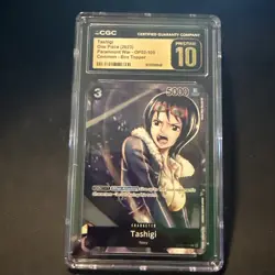 Tashigi PSA 10 Box Topper OP02-105 2023 Paramount War One Piece CGC PRISTINE 10 - Image 1