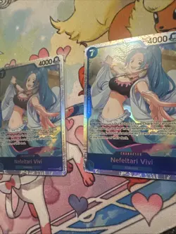 🔥2x🔥One Piece TCG Nefeltari Vivi EB04-025 The Azure Sea's Seven English - Image 2