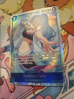 🔥2x🔥One Piece TCG Nefeltari Vivi EB04-025 The Azure Sea's Seven English - Image 3