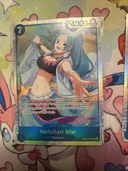 🔥2x🔥One Piece TCG Nefeltari Vivi EB04-025 The Azure Sea's Seven English - Image 4