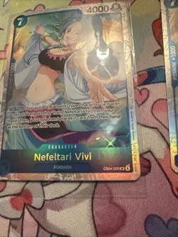 🔥2x🔥One Piece TCG Nefeltari Vivi EB04-025 The Azure Sea's Seven English - Image 5