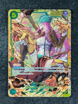 2025 One Piece JEWELRY BONNEY #OP12-118 Legacy of the Master Secret Rare ENG (A) - Image 1