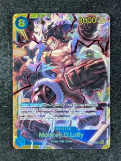 2025 One Piece MONKEY D. LUFFY #OP11-118 A Fist of Divine Speed SEC English (C) - Image 1