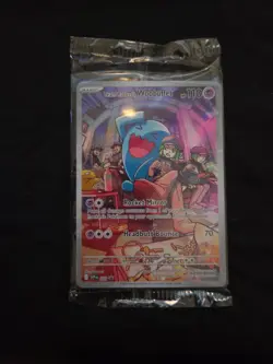 Pokemon TCG Destined Rivals Team Rocket's Wobbuffet Sealed ETB Promo Card - Image 1