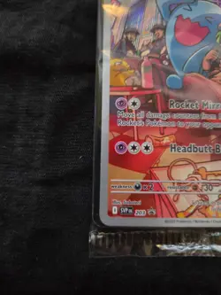 Pokemon TCG Destined Rivals Team Rocket's Wobbuffet Sealed ETB Promo Card - Image 3