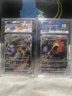 ACE 10 Charizard 212/172 Mewtwo 221/172 SAR VSTAR Universe Pokemon Card Japanese - Image 1