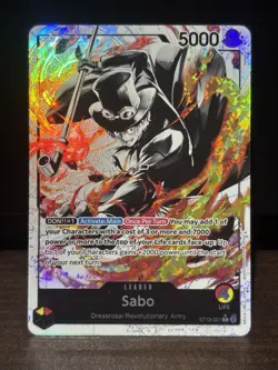 Sabo Parallel) ST13-001 Ultra Deck: The Three Brothers Foil - Alt Art One Piece - Image 1