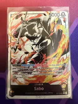 Sabo (001) (Parallel) ST13-001 Ultra Deck: The Three Brothers Foil - Image 1