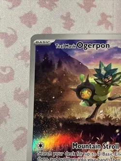 Teal Mask Ogerpon - SVP 123 - Pokemon TCG Black Star Promo (2024) - NM - Image 2