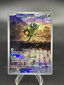 Teal Mask Ogerpon - SVP 123 - Twilight Masquerade Promo - NM - Pokemon TCG Card - Image 1