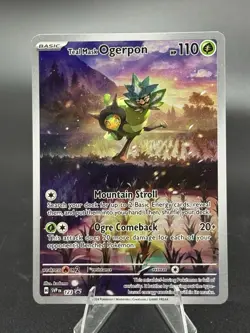 Teal Mask Ogerpon - SVP 123 - Twilight Masquerade Promo - NM - Pokemon TCG Card - Image 1