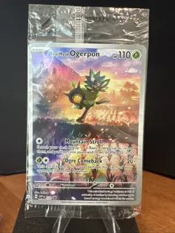 Pokemon TCG - Teal Mask Ogerpon SVP 123 Twilight Masquerade Promo Sealed NM - Image 1