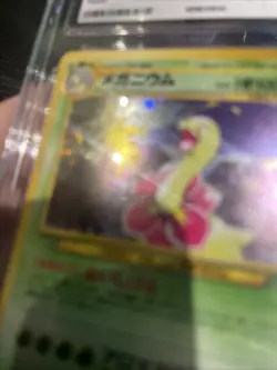 2000 Pokemon Japanese Gold, Silver, to a New World Meganium Holo #154 CGC 10 - Image 3