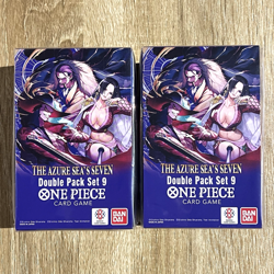 (LOT OF 2) One Piece OP-14 EB-04 The Azure Sea's Seven Double Pack Set 9 Boxes - Image 1