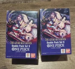 One Piece OP14 The Azure Sea's Seven Double Pack Set 9 Lot Of 2 - Image 1