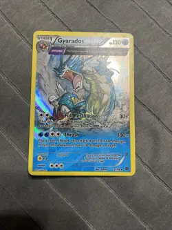 Pokemon Gyarados Holo Rare Card 2015 TCG Ancient Origins 21/98 moderate play - Image 1