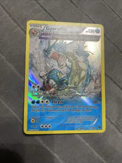 Pokemon Gyarados Holo Rare Card 2015 TCG Ancient Origins 21/98 moderate play - Image 2