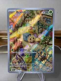 🔥 Bramblin #198/193 Illustration Rare NM/M | Paldea Evolved - 2023 Pokemon Card - Image 1