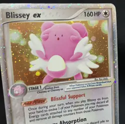 Blissey ex 101/115 (Unseen Forces) Holo Rare Card (LP) - Image 2