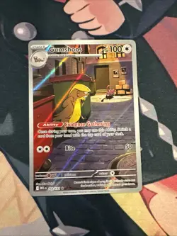 Gumshoos 153/132 ME01 Mega Evolution Illustration Rare Holo NM Pokemon - Image 1