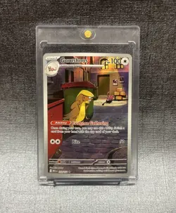 Pokemon TCG Gumshoos 153/132 ME01: Mega Evolution Illustration Rare Holo NM - Image 1