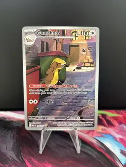 Pokemon TCG Gumshoos 153/132 ME01: Mega Evolution Illustration Rare Holo NM - Image 1