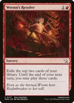 Magic: The Gathering Wrenn's Resolve MOM #0173 - Image 1