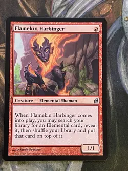 Flamekin Harbinger MTG Lorwyn NM - Image 1