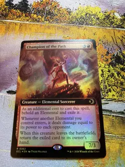 Champion Of The Path Mtg Extended Art Foil - Image 3