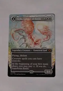 Eirdu, Carrier of Dawn (Borderless) Lorwyn Eclipsed Regular NM MTG - Image 1