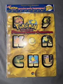 Pokemon Pikachu World Collection 2000 - Sealed Folder & 9 Card Promo Set - Image 1