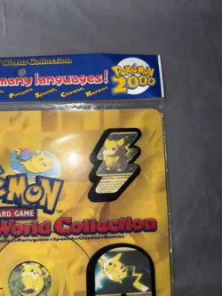 Pokemon Pikachu World Collection 2000 - Sealed Folder & 9 Card Promo Set - Image 5
