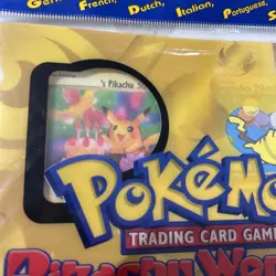 Pikachu World Collection 2000 Pokemon Factory Sealed Folder & 9 Card Promo Set - Image 4
