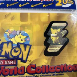 Pikachu World Collection 2000 Pokemon Factory Sealed Folder & 9 Card Promo Set - Image 5