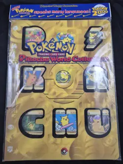 2000 Pokemon Pikachu World Collection - Facory Sealed Folder & 9 Card Promo Set - Image 1