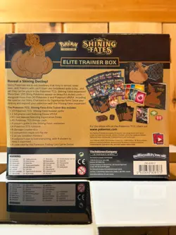 Pokemon TCG Sword and Shield Shining Fates ETB Elite Trainer Box New Sealed - Image 3