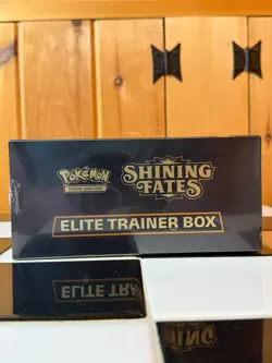 Pokemon TCG Sword and Shield Shining Fates ETB Elite Trainer Box New Sealed - Image 5