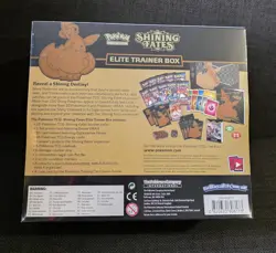 Shining Fates Elite Trainer Box ETB Sword & Shield Pokemon TCG New & Sealed - Image 2