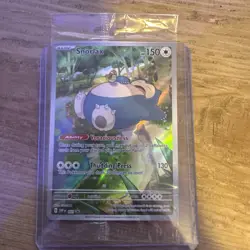 Pokemon TCG Snorlax 051 SV Scarlet & Violet 151 Promo Card Sealed - Image 1