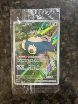 Pokemon TCG Snorlax 051 SV Scarlet & Violet 151 Promo Card Sealed NM/M - Image 1