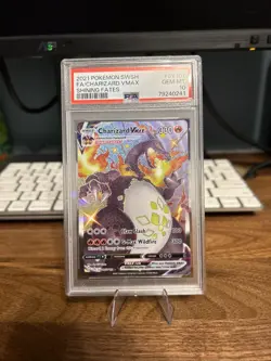 Pokemon TCG Charizard VMAX Ultra Rare Card Shining Fates SV107/SV122 PSA 10 - Image 1