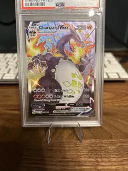 Pokemon TCG Charizard VMAX Ultra Rare Card Shining Fates SV107/SV122 PSA 10 - Image 4