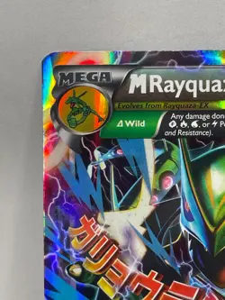 Pokemon TCG XY Roaring Skies M Rayquaza EX 61/108 Ultra Rare LP - Image 2