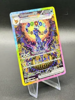 Umbreon ex 161/131 SIR Pokemon Prismatic Evolutions God Pack Fresh NM/M - Image 1