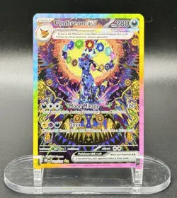 Umbreon ex 161/131 SIR Pokemon Prismatic Evolutions God Pack Fresh NM/M - Image 2